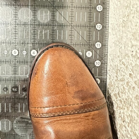 Thursday Boot Co Captain Women Size 8.5 Brown Natural Leather Cap Toe Shoes - Picture 11 of 11